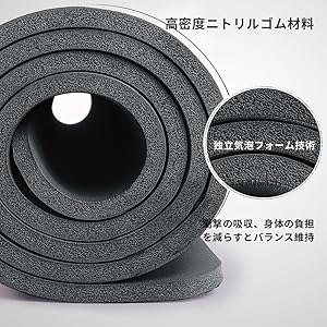 Amazon | ヨガマット トレーニングマット エクササイズマット