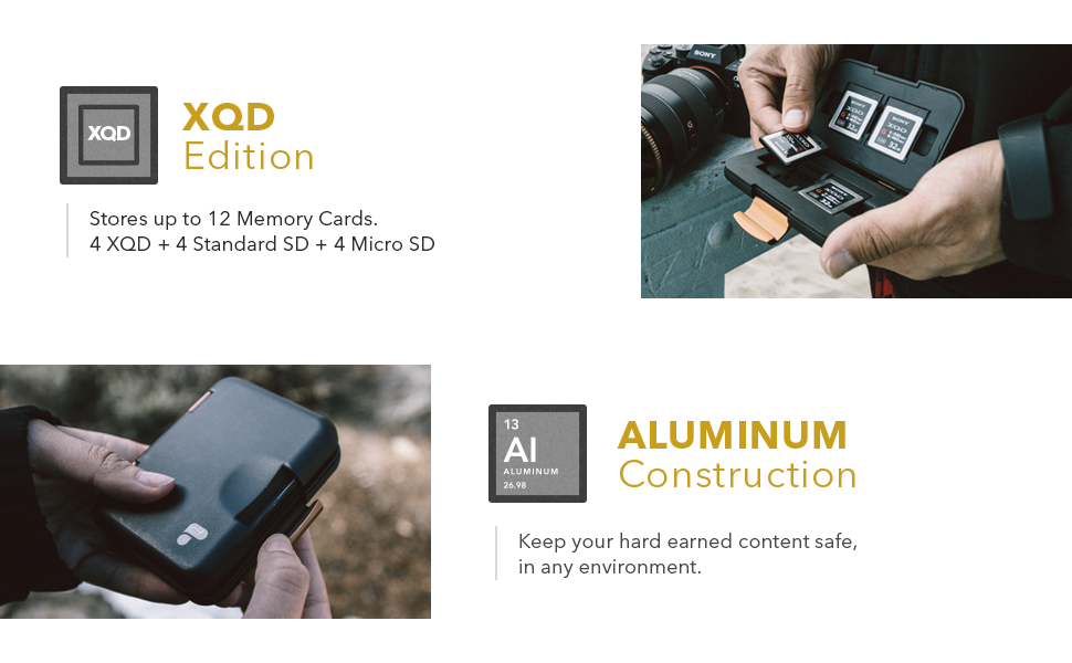 XQD Card Case, XQD Case, XQD Memory Card Case, XQD Storage