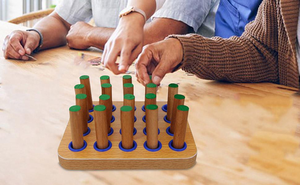 Amazon | 指の器用さペグボード、指の器用さ用ペグボード | 指の