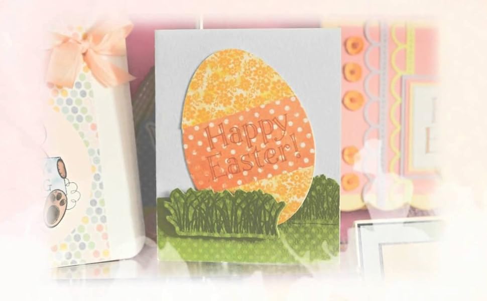 Grass Spring Easter Die Cuts for CardMaking and