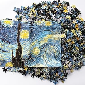 その他 Vincent van Gogh BE@RBRRICK 1000% Vincent van Gogh: The Starry Night 1000-Piece Jigsaw Puzzle