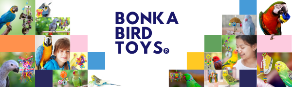 922 Ducky Ringer Bonka Bird Toys Bright Yellow Pulling Ducks Parrot Parrotlet Quaker Budgie Finch