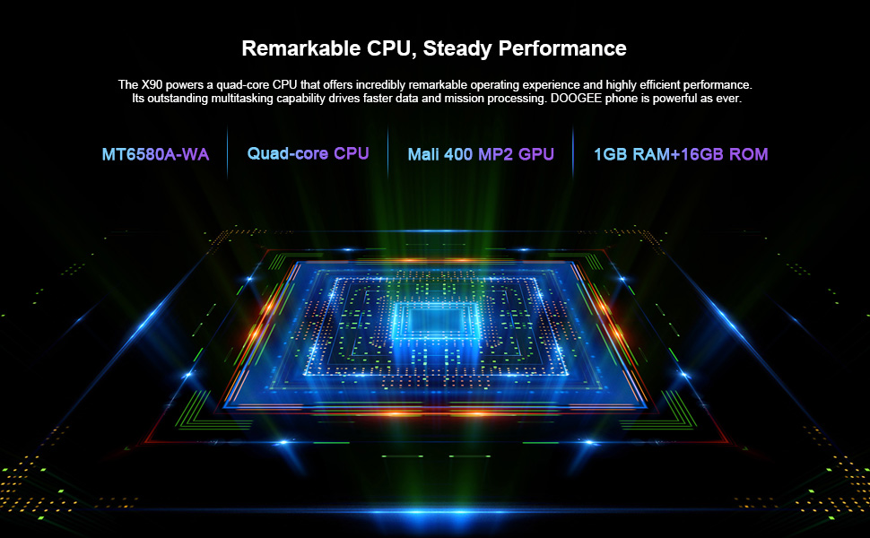 DOOGEE X90 Smartphone Libre 3G, Android 8.1 Oreo Telefono Movil ...