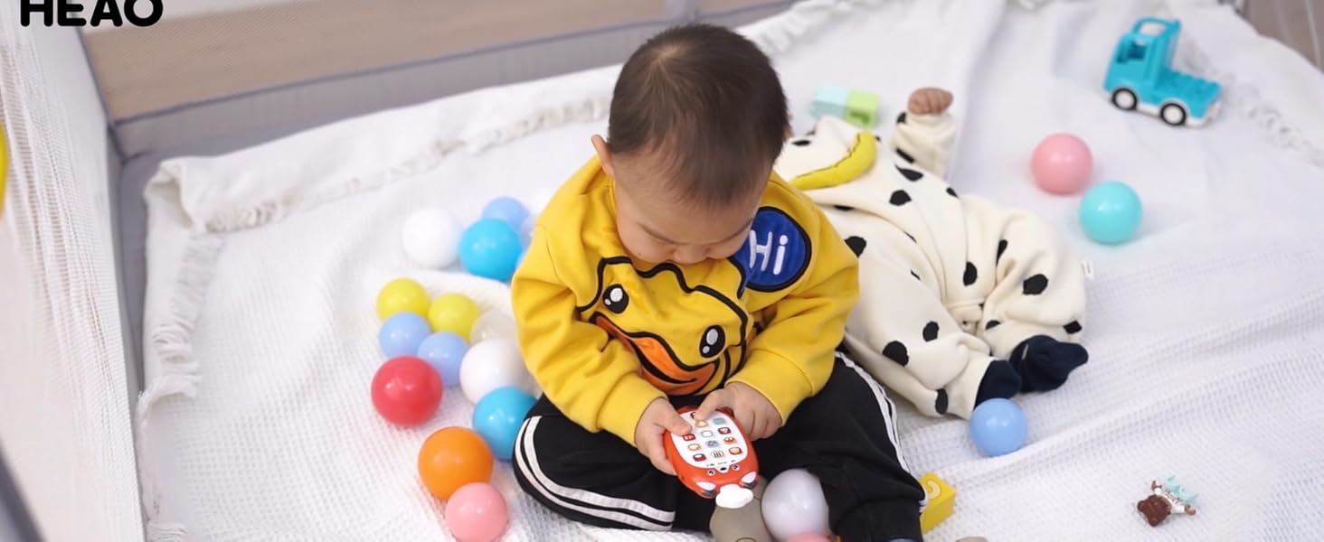 Amazon.co.jp: HEAOベビーサークル 大きめ 160*120*66cm 大型