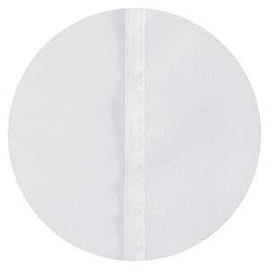 Deconovo Tende Soggiorno Moderne Trasparenti In Voile 2 Pezzi 132x160 Cm (LxA) - Bianco 13 Tende trasparenti