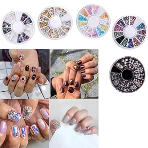nail art rhinestones
