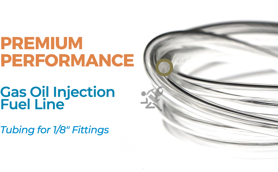 OnFireGuy 6 Feet Premium High Performance 5/32 inch Clear