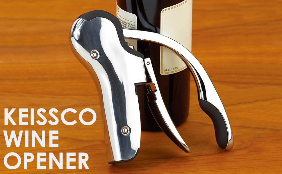 Stainless Steel Wine Opener Compact Vertical Corkscrew Wine Bottle