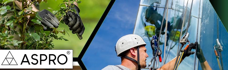 aspro black pu working gloves are perfect for gardening and other various occasions