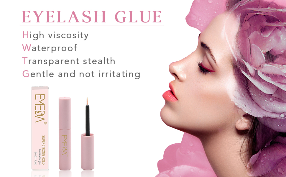 EMEDA Super Strong Hold False Eyelash Glue Professional Latex Free