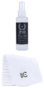 towel and steam mist