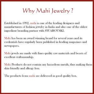 About Mahi Jewelry