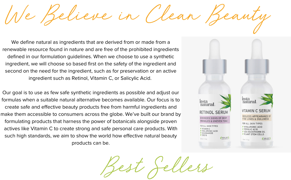 We Believe in Clean Beauty
