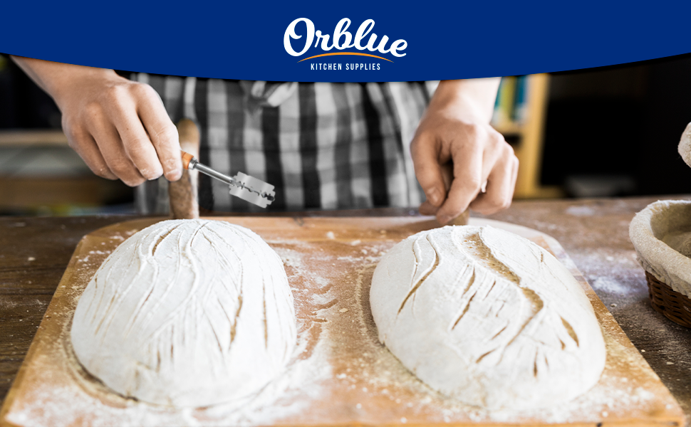 Orblue Bread Lame Dough Scoring Tool, Bread Blade for Dough