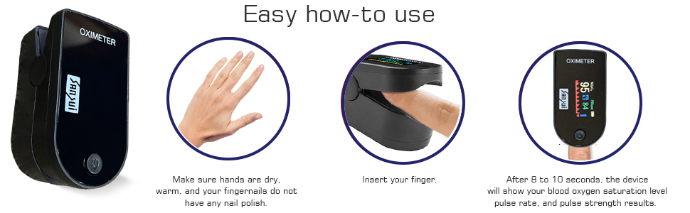 Sansui Digital Fingertip Pulse Oximeter