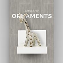 Screwless 4" Universal Shelf for Cloud Security Camera, Baby Monitor, Small Speakers, Electronic