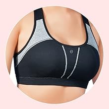 Side top panel for medium impact bounce control