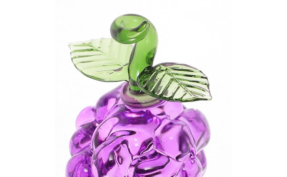 Amazon.co.jp: DECHOUS ぶどう ミニブドウ 置物 水晶のブドウの