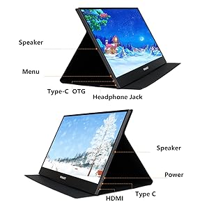 Wimaxit M1560 4k 3840 2160 Ulta Slim Type C Usb Monitor