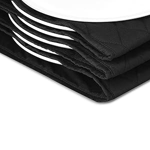 Navaris Electric Plate Warmer - 10 Plate Blanket Heater Pockets for Warming Dinner Plates to 165 Degrees in 10 Minutes - Thin Folding Design - Blue 52416.17