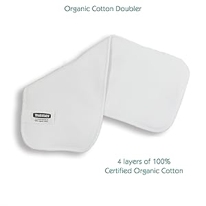 Organic and Stay Dry Organic Cotton Doublers