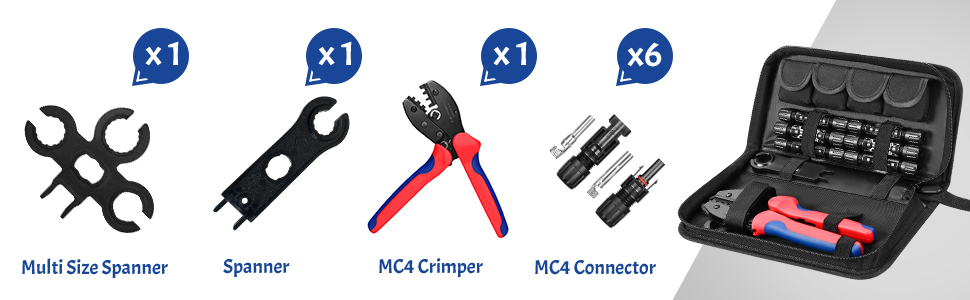 Solar Crimping Tools Kit