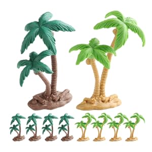 DIY 砂 モデリング 材料 木 枝 装飾 ミニチュア 風景 背景 キット 模型 Amazon | OFFSCH 4個チュア風景樹 迷你仿真行道树 建築沙盤模型