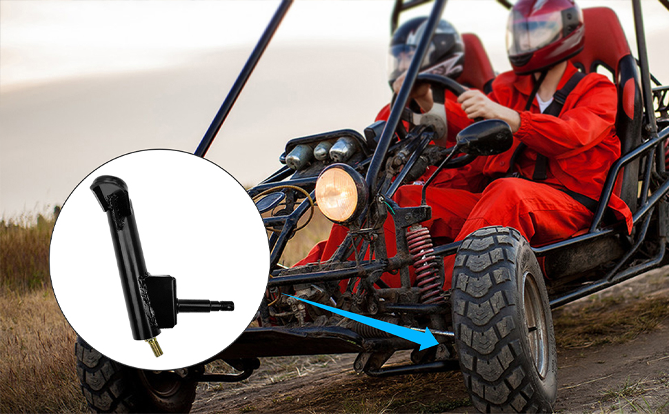 Spindle Steering Knuckle Fit for Coleman KT196 GoKarts