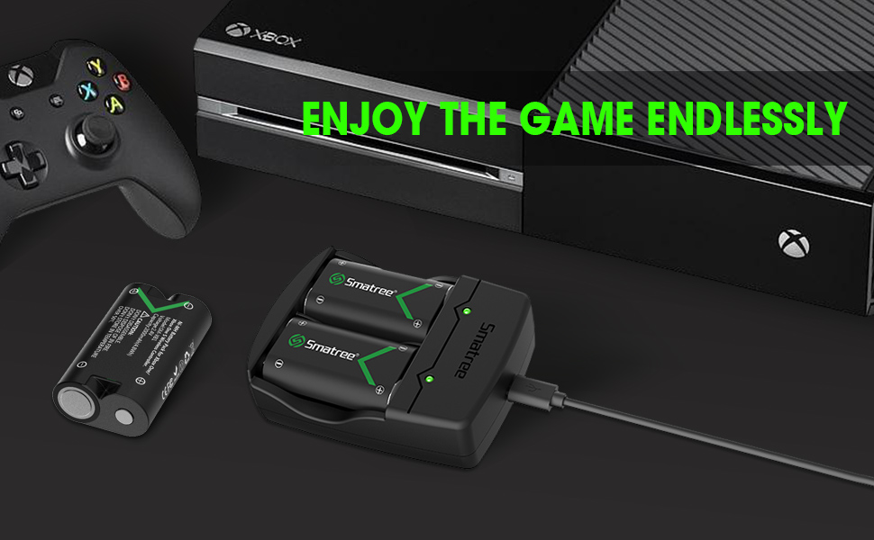 Smatree Ni-MH Battery for Xbox One/Xbox One S/Xbox Series X/Xbox Series S Wireless Controller