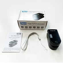 Sansui Digital Fingertip Pulse Oximeter (Black),