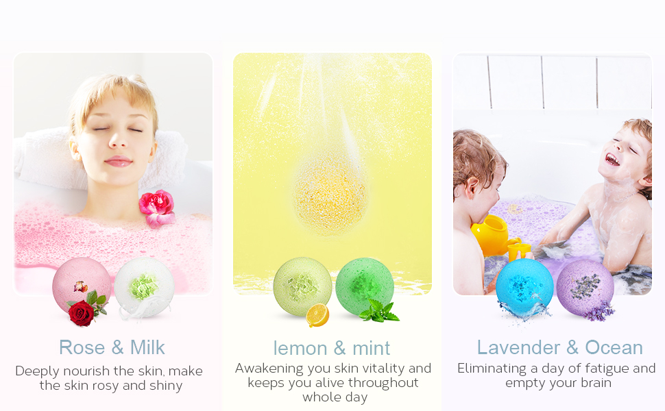 It  contain sea salts, natural essential oil, Epson salt, shea butter, organic cocoa butter, vitamin