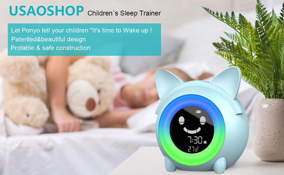 Kids Alarm Clock for Bedroom,Alarm Clock for Kids,Toddlers