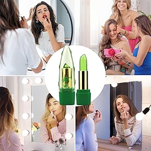 Angenehm zu tragen Farbwechselnder Lippenbalsam