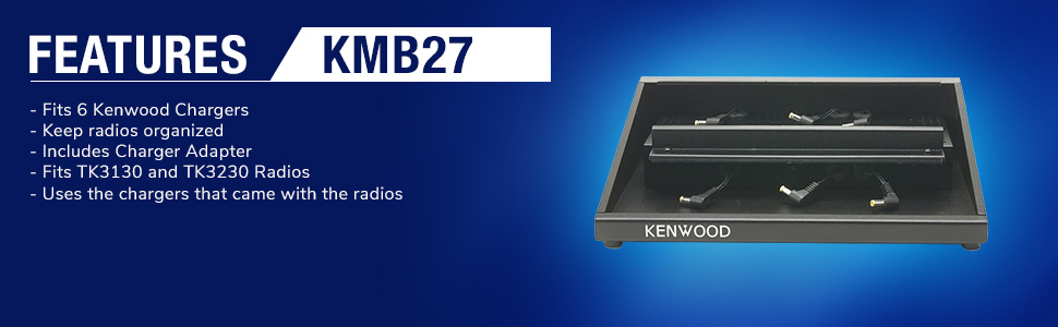 Kenwood KMB-27 Six Unit Charger Adapter for The KSC-28/KSC-37 Without Charging Cups 5 KMB27