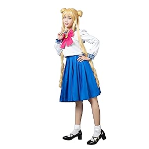 Amazon.co.jp: [ProCosplayJP] 月野うさぎ セーラームーン 港