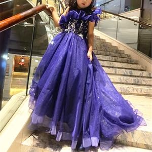 Amazon | [VIISEN] 子供ドレス キッズ ロングドレス 子ども