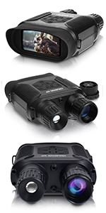 IR true night vision binoculars