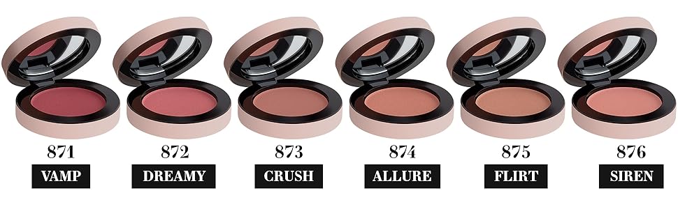 InBloom Blush Powder makeup 6 colors