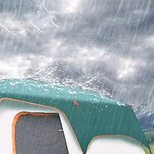 rain fly for tent weatherproof tent windproof tent waterproof camping gear double layer tent