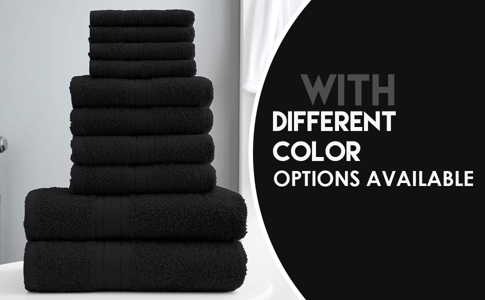 Lions Towels 10 Piece Bale Set 4 Face 4 Hand 2 Bath Towel 100