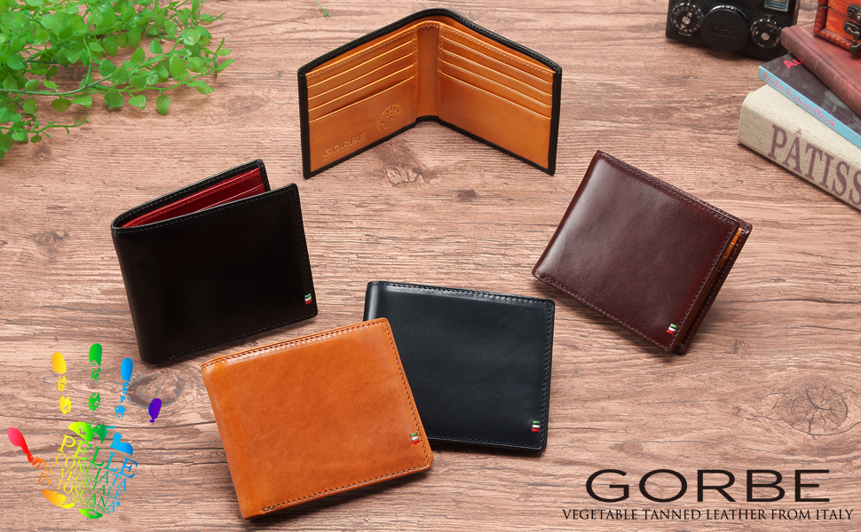 Amazon | [ゴルベ] 財布 メンズ イタリアンレザー 純札 名入れ (［名