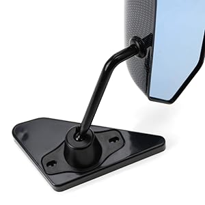 F1 Style Side Mirrors w/Blue Glass For Acura Honda Mazda Subaru Toyota Nissan Scion