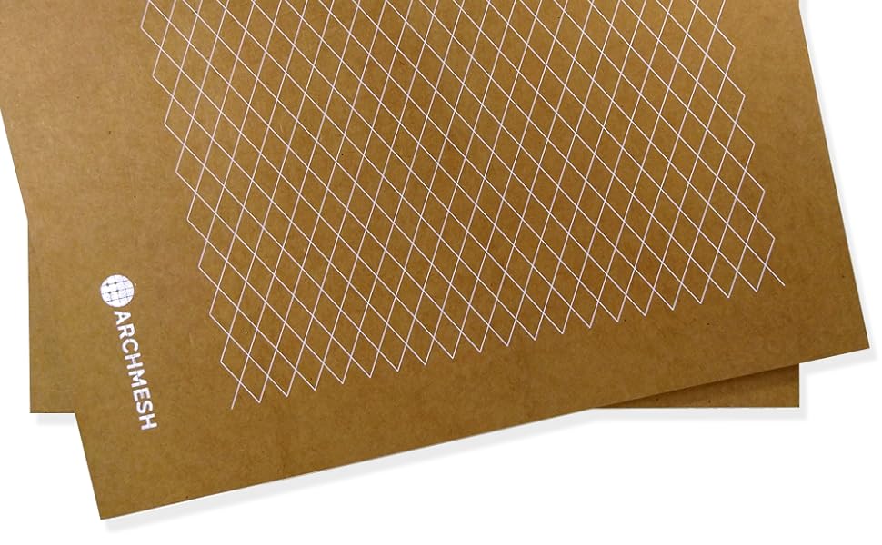 Archmesh, Isometric Grid notebook, A4 Size (8.5x11 inches), Isometric