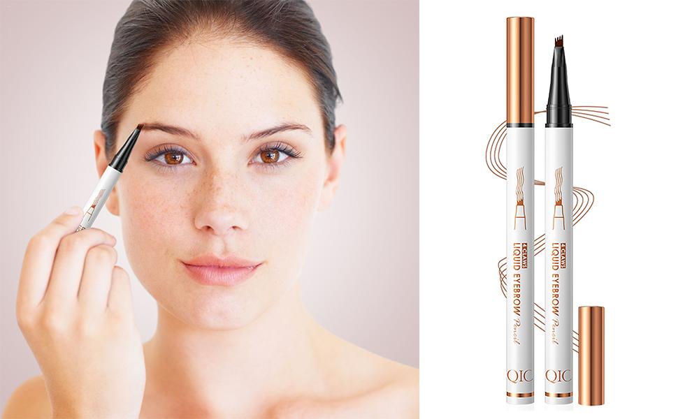 Microblading Eyebrow cil, Micro-4 Point Brow for Eye Makeup, Eyebrow Microblading , Eyebrow cil