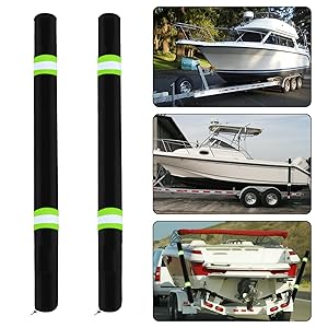 Amazon | ボート トレーラー ガイド ポール パッド、ボート