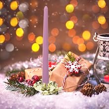 燭台　キャンドルホルダー　クリスマス　ヒイラギ クリスマスのおしゃれな燭台、ヒイラギモチーフがおしゃれな