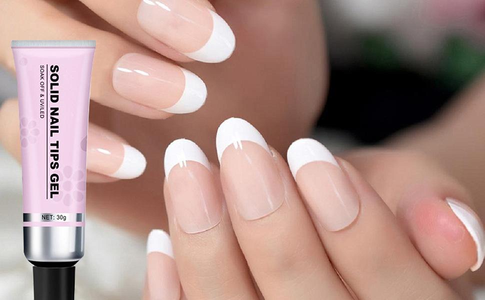 Solid Nail Glue Gel