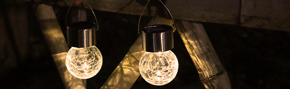 hanging solar lights 