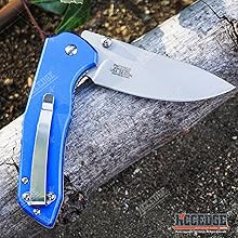 8" Flag Knife California Colorado Texas Mexico