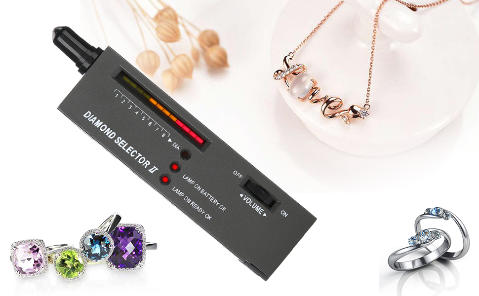 Jeweler Tester,Diamonds Tester Practical Professional Portable Diamond Testing Tool